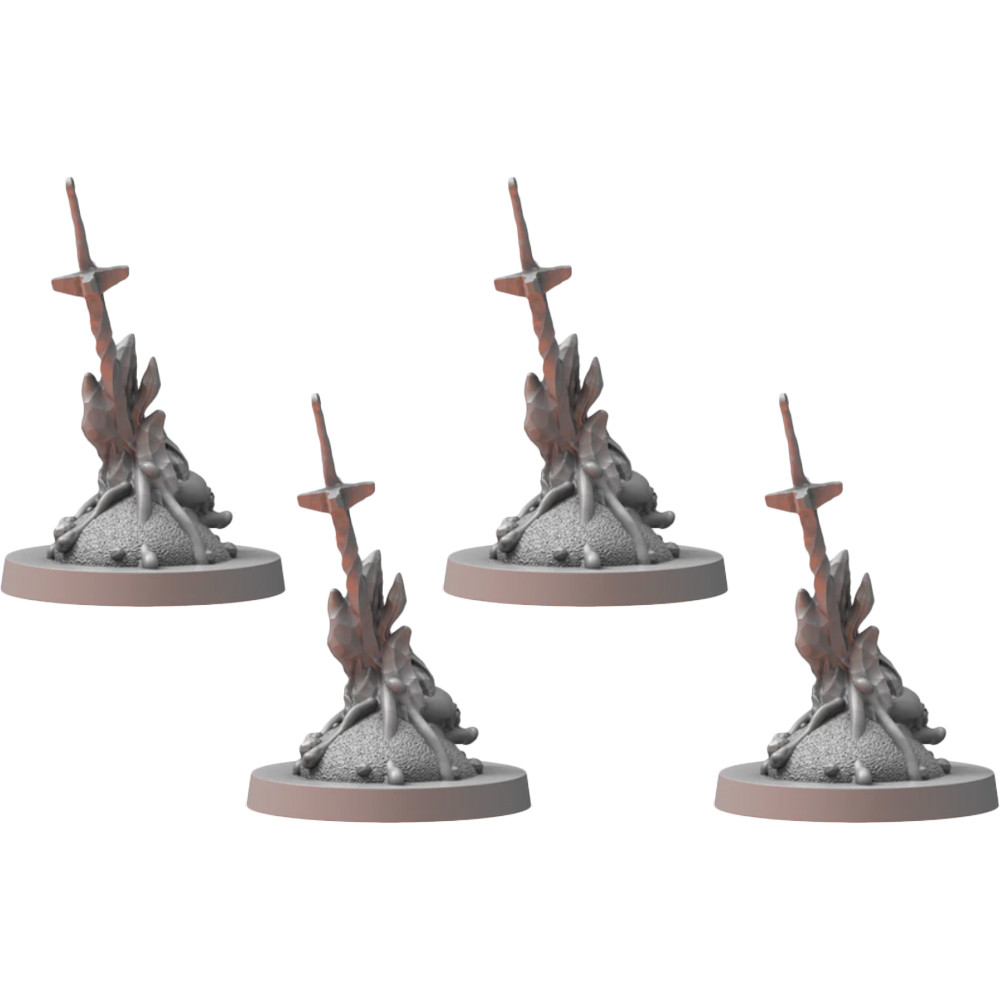 Dark Souls RPG: Miniatures Set - Bonfires