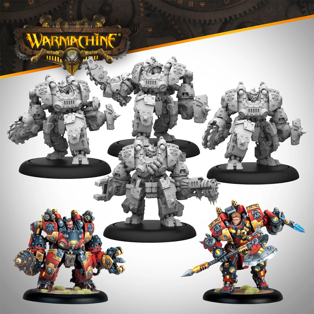 Warmachine: Khador Annihilators Cadre | Tabletop Miniatures | Miniature ...