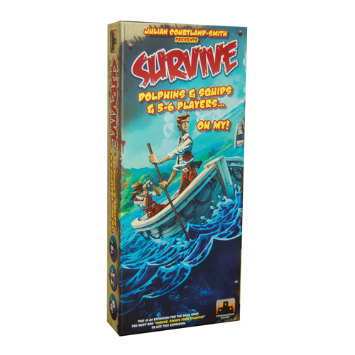 Survive Escape From Atlantis Dolphins, Squids, 5-6 Players Expansion