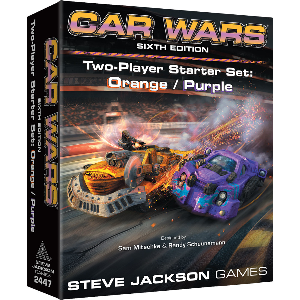 Car Wars 6E: Two-Player Starter Set - Orange/Purple (Preorder)