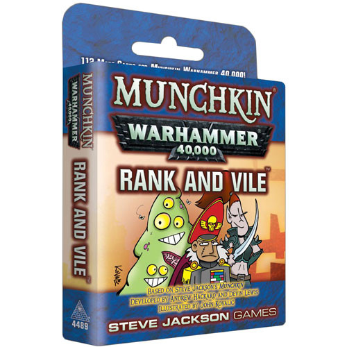 Munchkin Warhammer 40,000: Rank & Vile Expansion