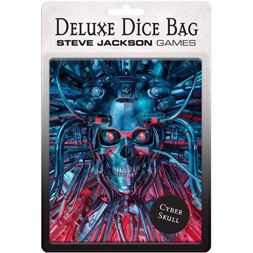 Deluxe Dice Bag: Cyberskull