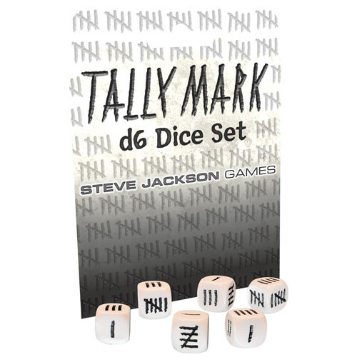 Tally Mark d6 Dice Set (6)