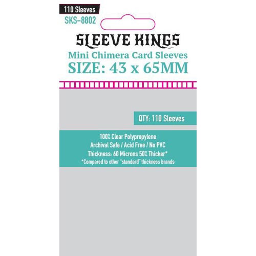 Sleeve Kings: Mini Chimera Card Sleeves (43x65mm) (110)