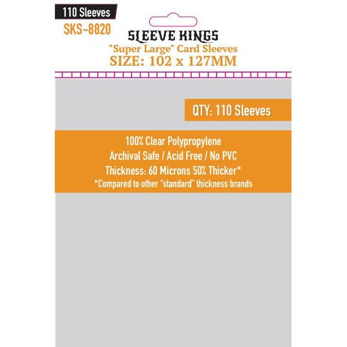 Sleeve Kings: Super Large Sleeves (102x127mm) (110)