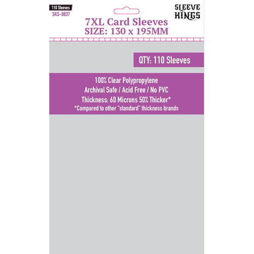 Sleeve Kings: 7XL Sleeves (130x195mm) (110)