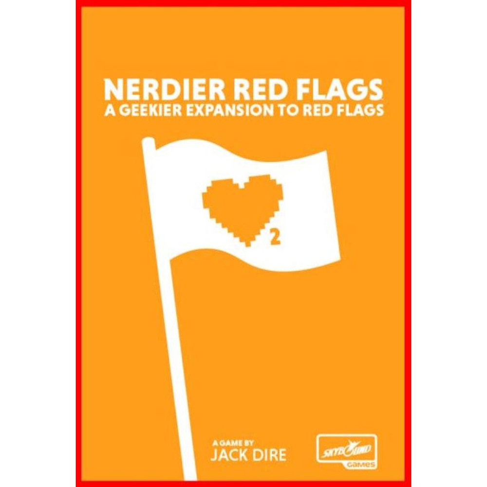 Flags: Nerdier Red Flags | Board Games | Miniature Market