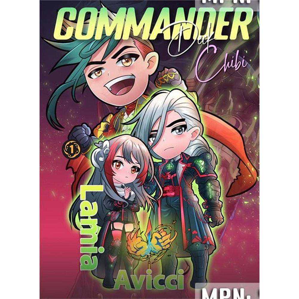 Soul Masters TCG: Commander Deck 1st Edition Chibi Style - Lamia Avicci (Preorder)