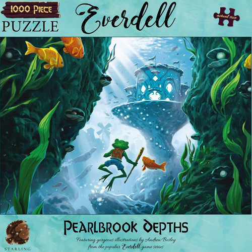 Puzzle 1000 pièces : Everdell - Peaceful Evertree