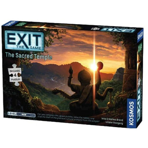 Exit: The Sacred Temple (with Puzzle)