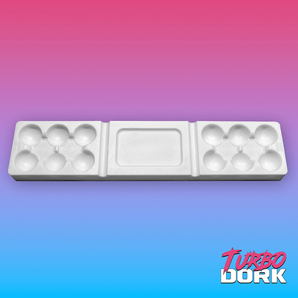 Turbo Dork: Dry Palette - Large White Silicone