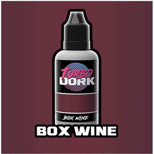 Metallic Acrylic Paint: Box Wine (20ml)