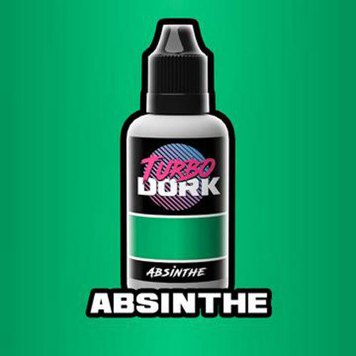 Metallic Acrylic Paint: Absinthe (20ml)