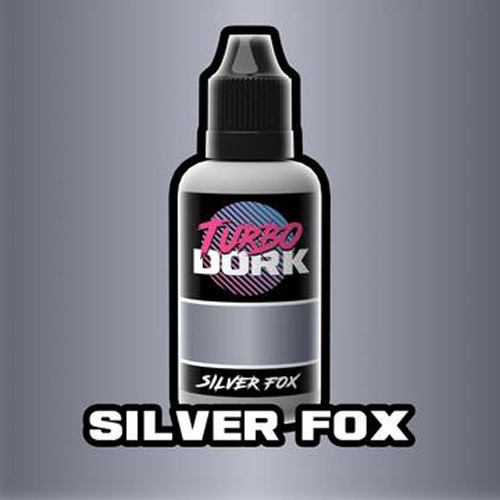 Metallic Acrylic Paint: Silver Fox (20ml)