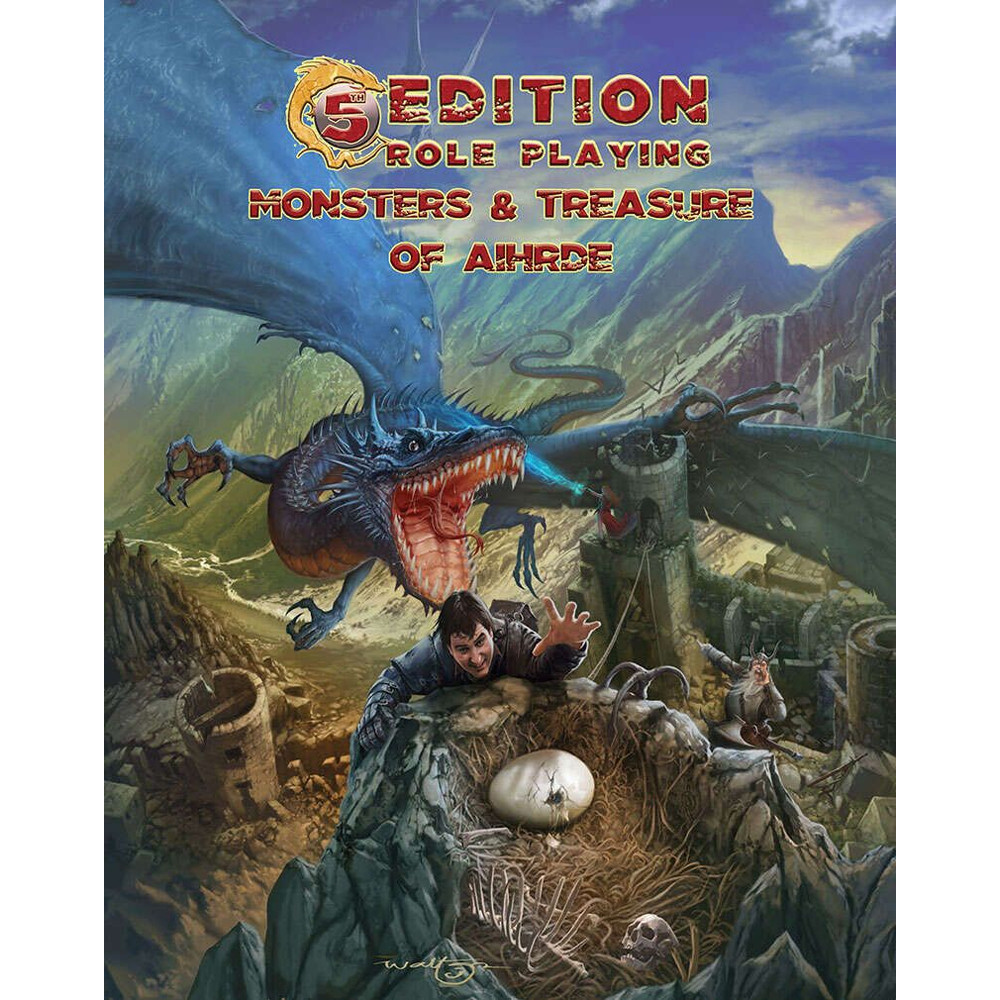 Monsters & Treasure of Aihrde (D&D 5E Compatible)