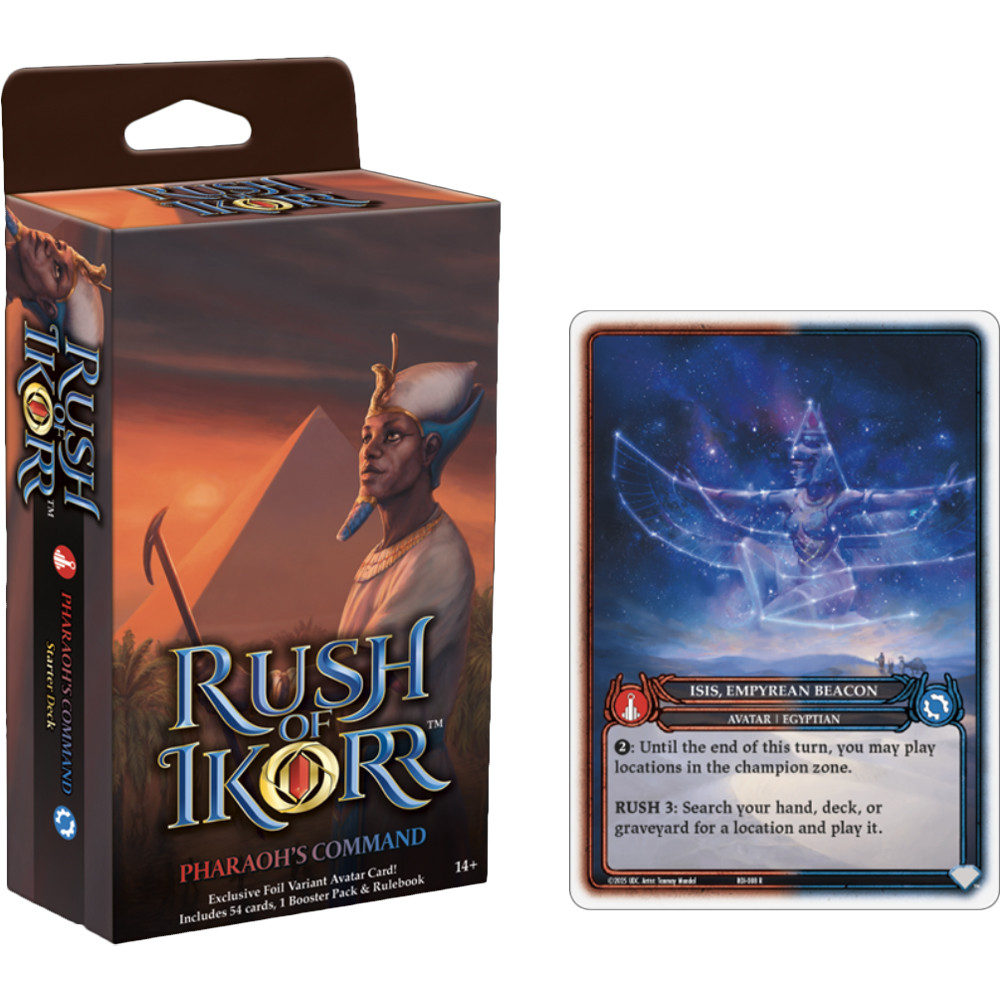 Rush of Ikorr TCG: Pharaoh's Command Starter Deck (Preorder)