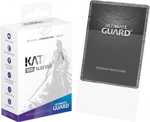KatanaPremium Soft Sleeves100 Transparent Sleeves