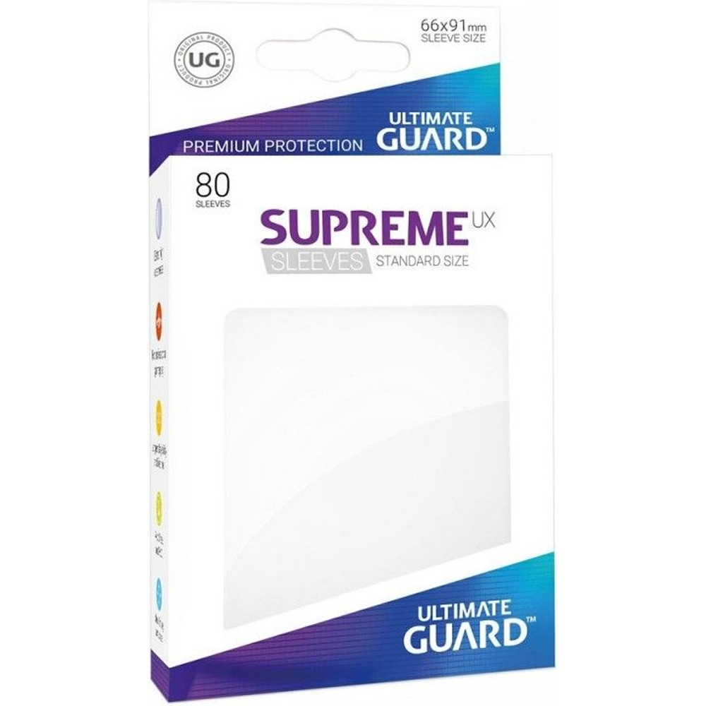 Supreme UX Sleeves: White (80)