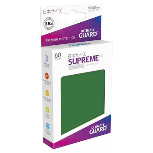 Supreme UX Sleeves: Japanese Size - Green (60)