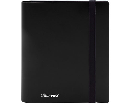Ultra Pro 4-Pocket Pro-Binder: Jet Black