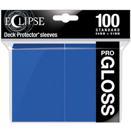 Ultra Pro Sleeves: Eclipse Gloss - Pacific Blue (100)