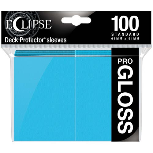 Ultra Pro Sleeves: Eclipse Gloss - Sky Blue (100)