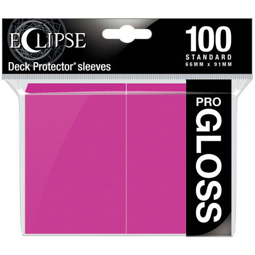 Ultra Pro Sleeves: Eclipse Gloss - Hot Pink (100)