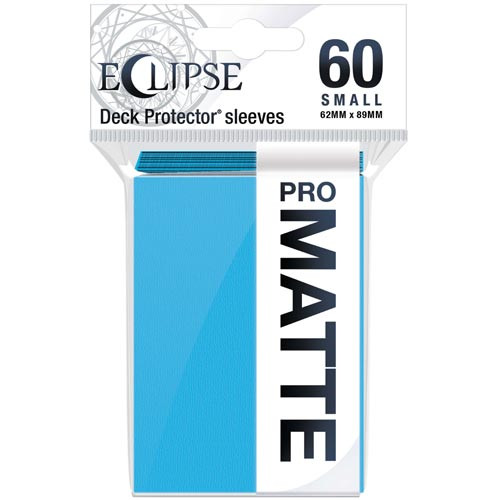 Ultra Pro Small Sleeves: Eclipse Matte - Sky Blue (60)