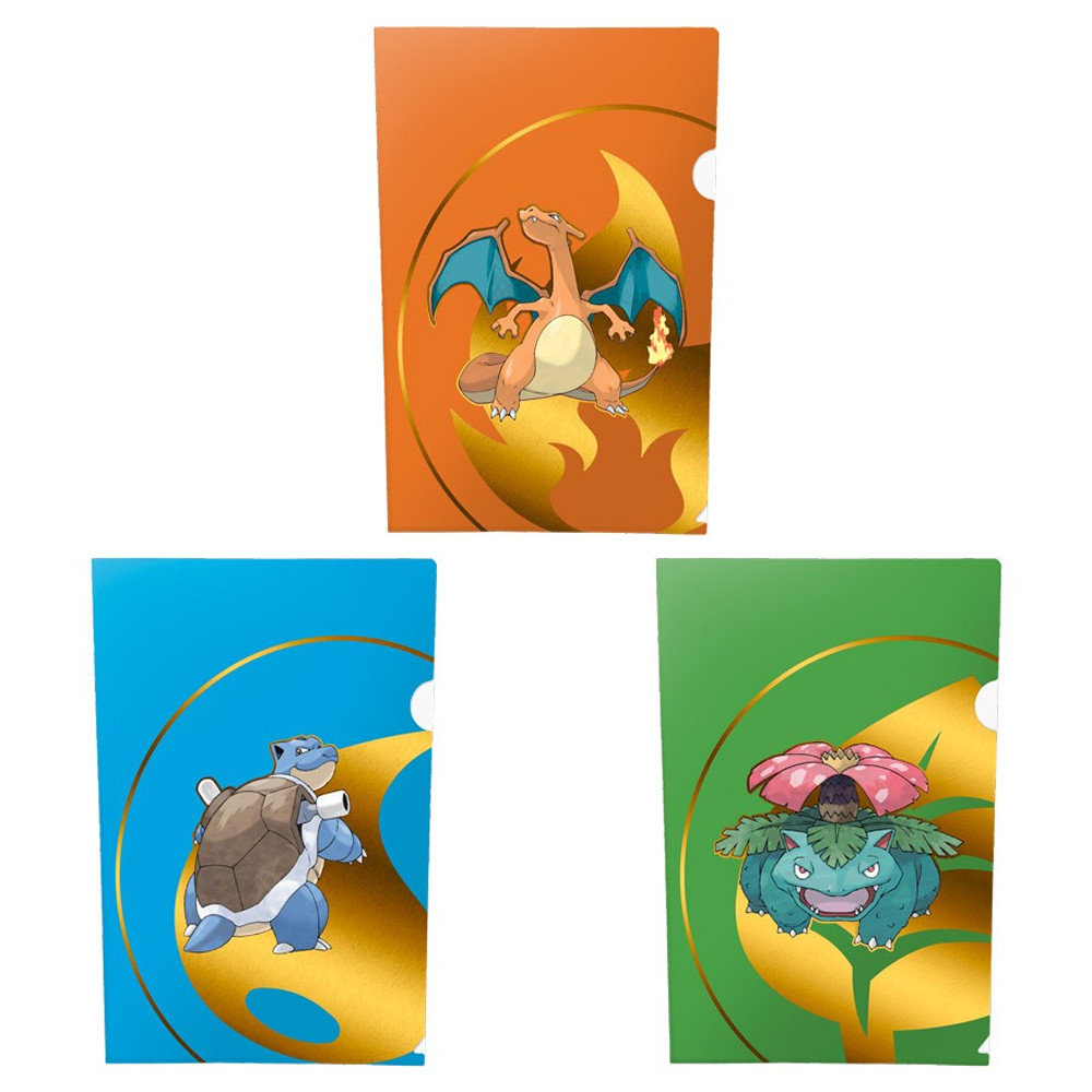 Pokemon Tournament Folios 3-Pack: Charizard, Blastoise, Venusaur