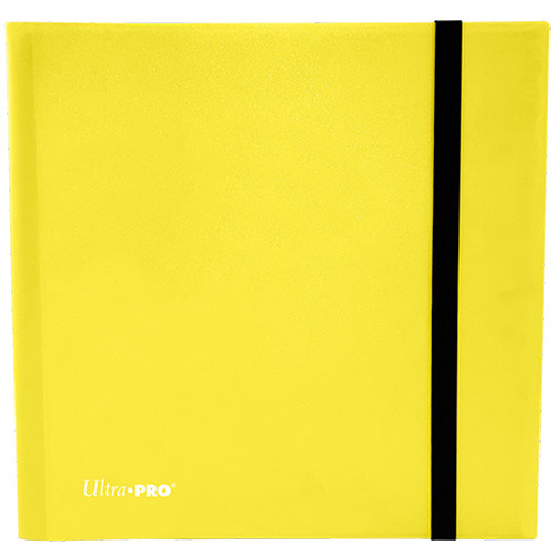 12-Pocket Eclipse Pro-Binder: Lemon Yellow