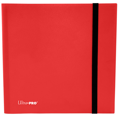 12-Pocket Eclipse Pro-Binder: Apple Red