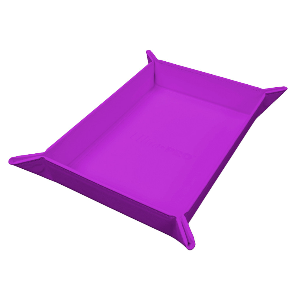 Vivid Dice Tray: Magnetic Foldable - Purple