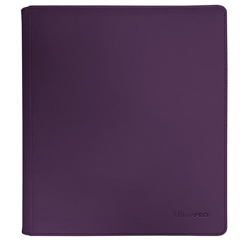 Vivid 12-Pocket Zippered Pro-Binder: Midnight Plum (Preorder)