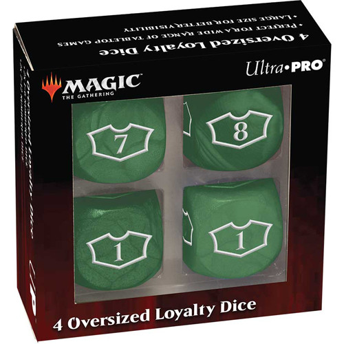 Magic: Deluxe Loyalty Dice Set - Forest (1-6 & 7-12)