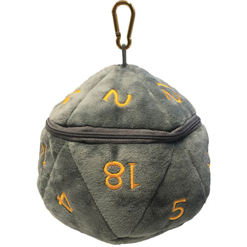 Plush Dice Bag of Holding +5 | Flannel Drawstring, 7 Compartments, Stores  ~100