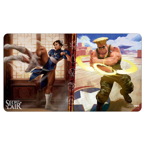 Ultra Pro Playmat Secret Lair Chun Li Guile Accessories Supplies Miniature Market