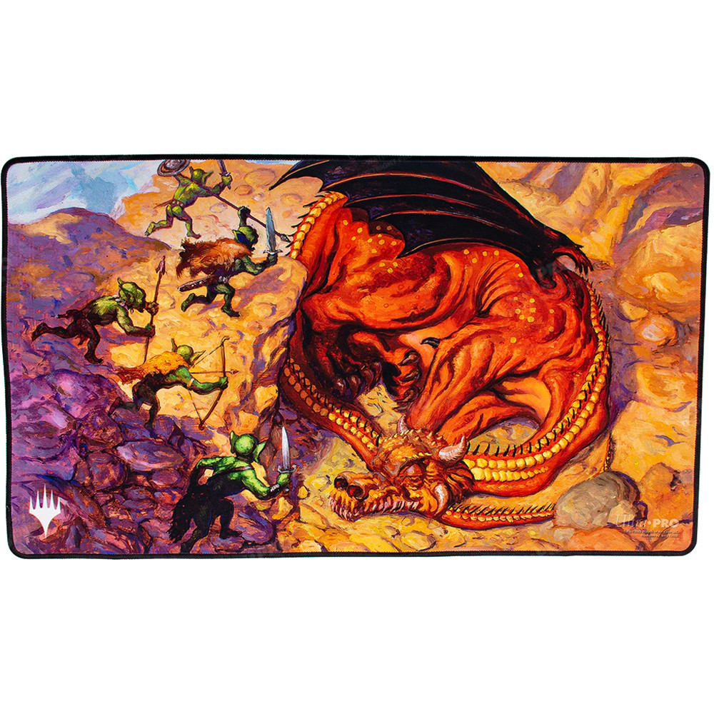 MtG Black Stitched Playmat: Dominaria Remastered V2