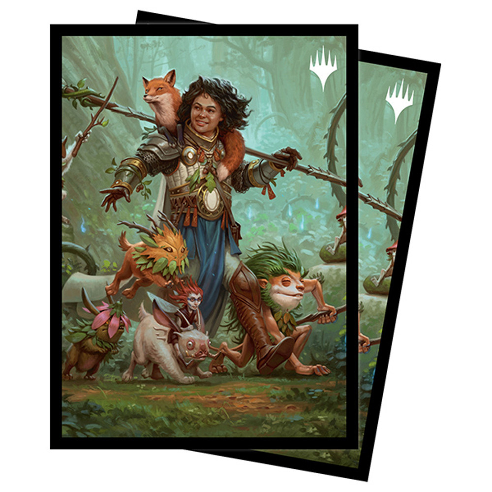 MtG Sleeves: Wilds of Eldraine - Ellivere of the Wild Court (100)