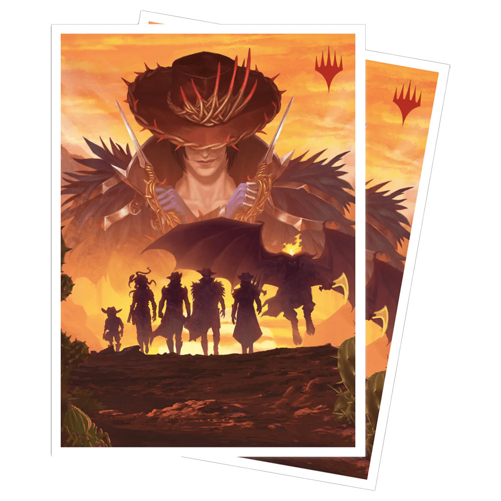 MtG Apex Sleeves: Outlaws of Thunder Junction - Gang Silhouette (105)