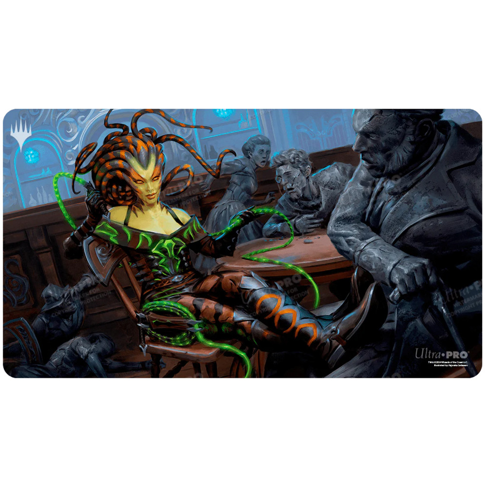 MtG Playmat: Outlaws of Thunder Junction - Vraska, the Silencer