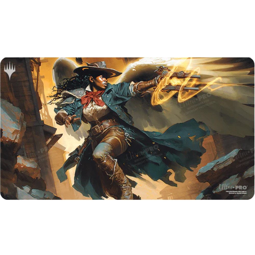 MtG Playmat: Outlaws of Thunder Junction - Archangel of Tithes