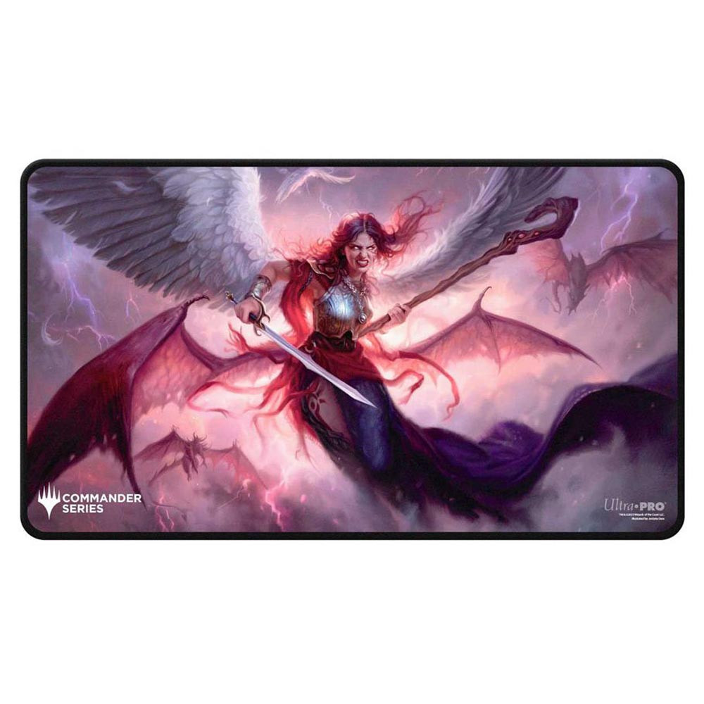 MtG Black-Stitched Playmat: Commander Series - Kaalia of the Vast