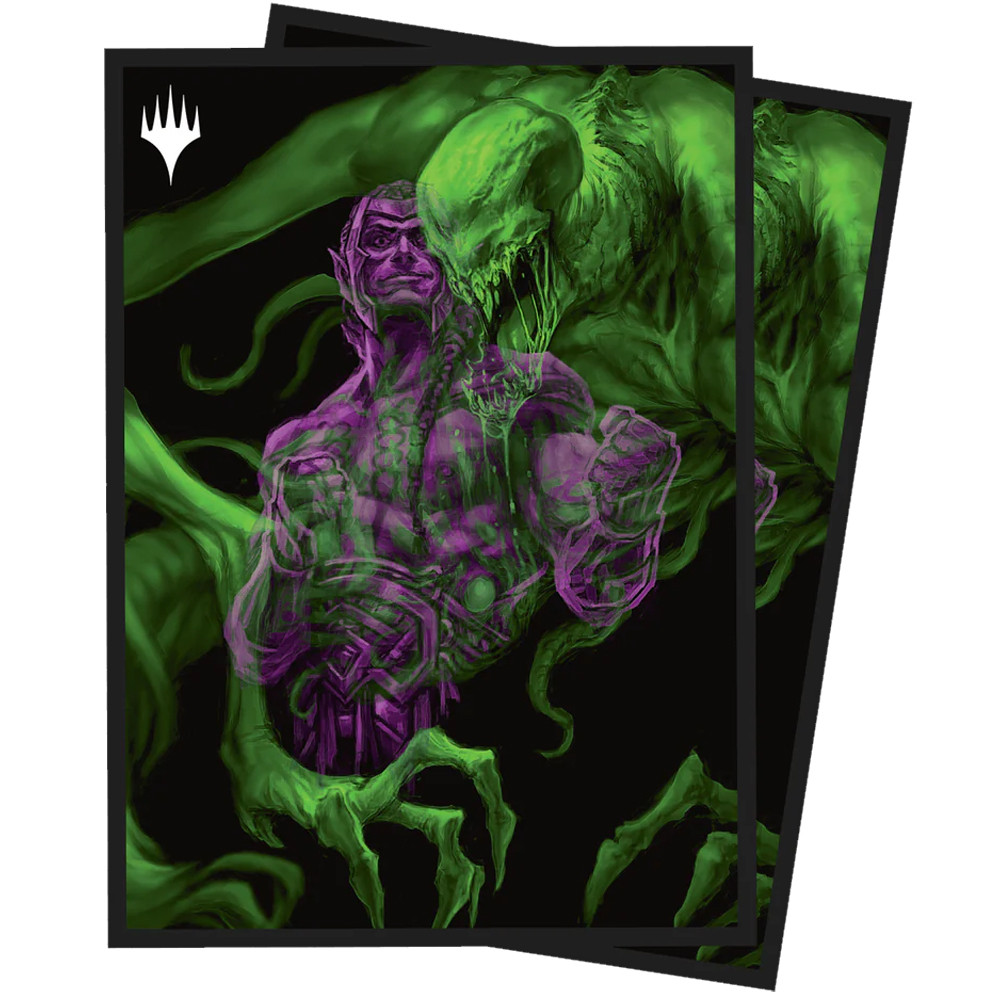 MtG Sleeves: Duskmourn - Tyvar, the Pummeler (Double Exposure Alt)