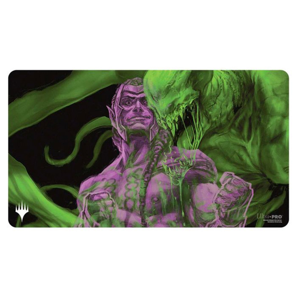 MtG Playmat: Duskmourn - Tyvar, the Pummeler (Double Exposure Alt)
