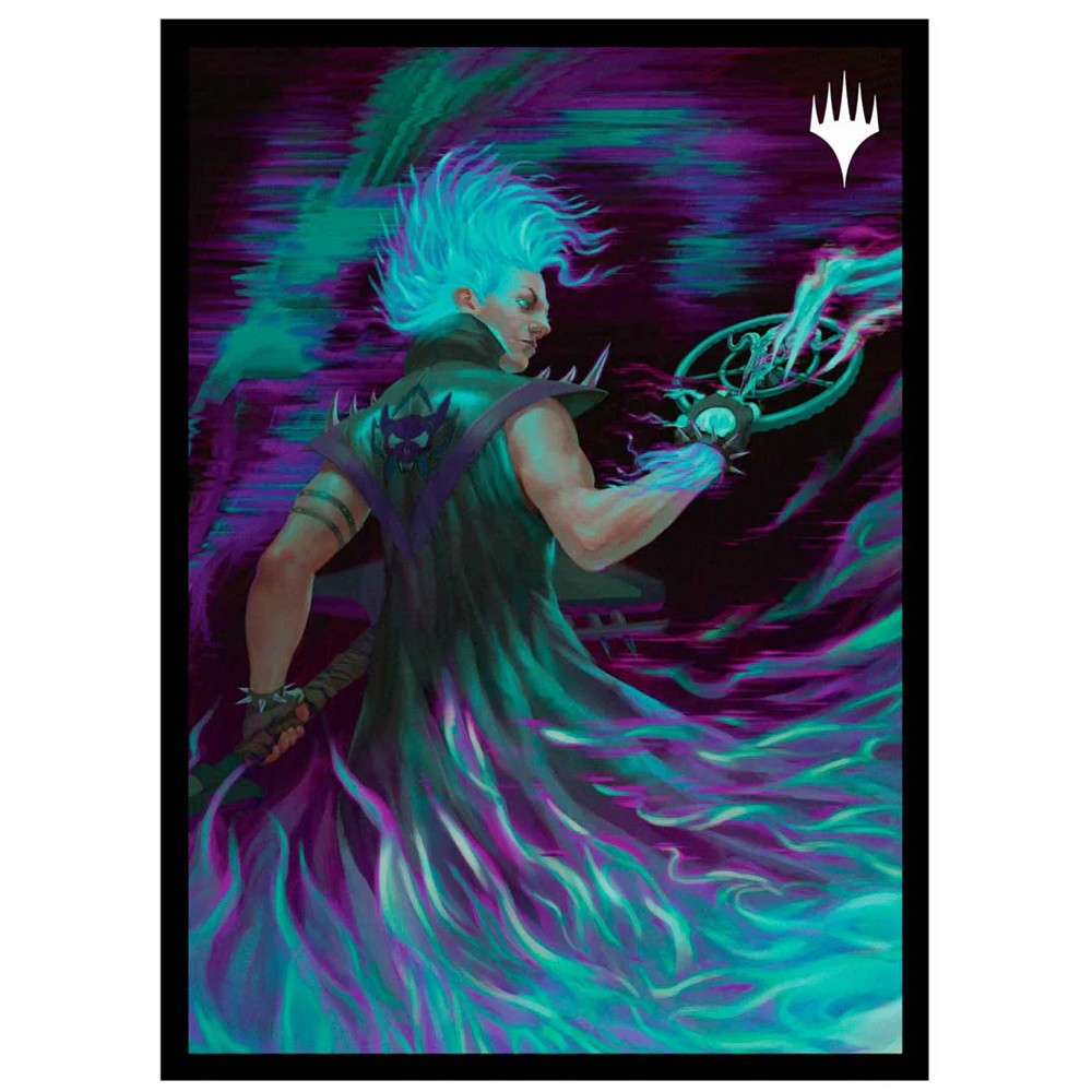 MtG Sleeves: Aetherdrift - Winter, Cursed Rider (100)