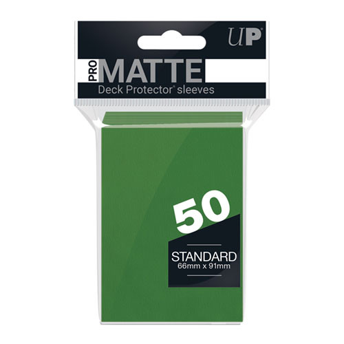 Ultra Pro Sleeves: Pro Matte - Green (50)
