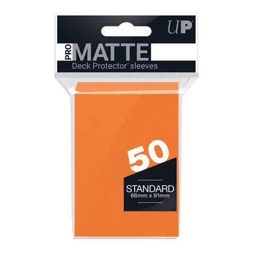 Ultra Pro Sleeves: Pro Matte - Orange (50)