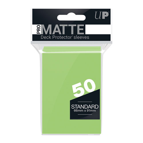 Ultra Pro Sleeves: Pro Matte - Lime Green (50)