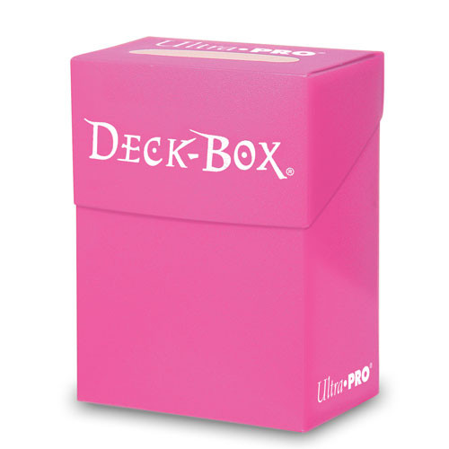 Ultra Pro Deck Box: Bright Pink
