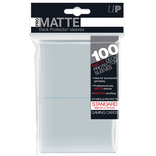 Ultra Pro Sleeves: Pro-Matte Clear (100)